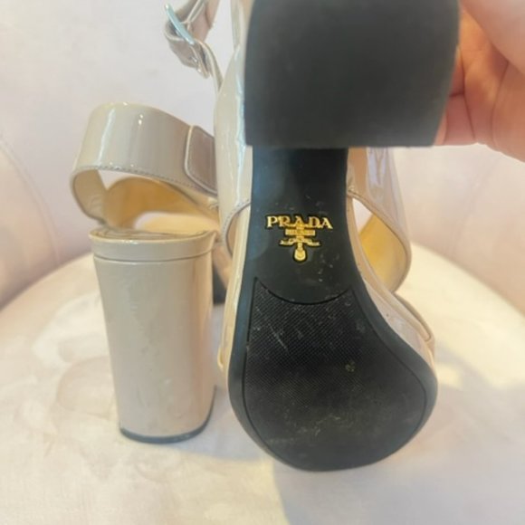 Prada Nude Platform Size 8 - Picture 8 of 8
